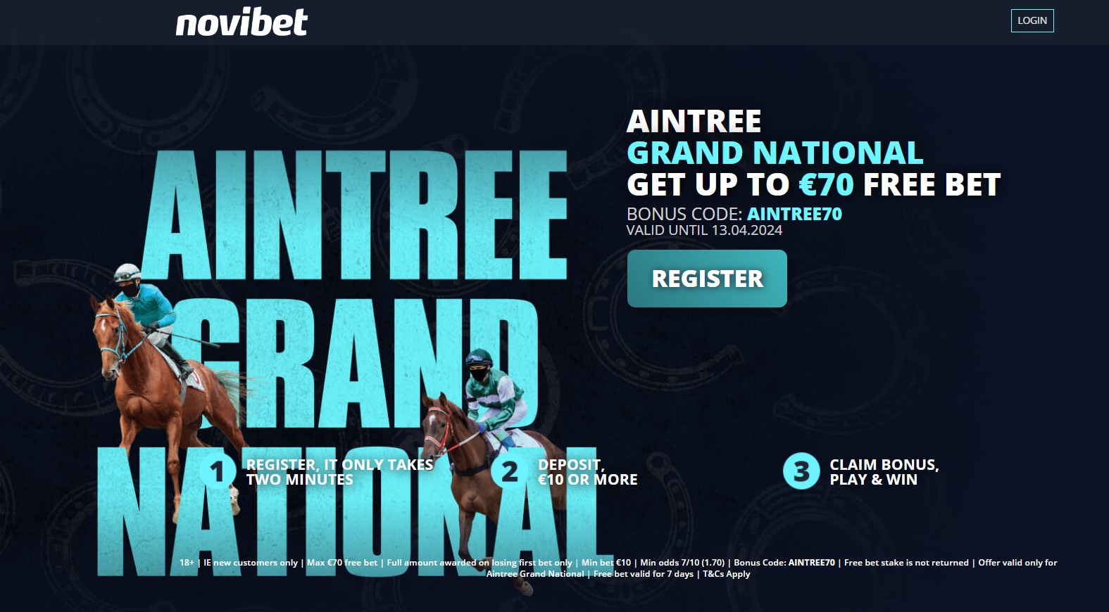 Novibet Grand National Free Bets